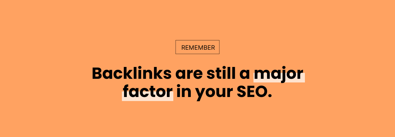 backlinks are still a major factor in self storage seo